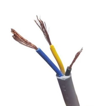 KABEL AC BUNTUNG SNI isi 3 pakai ARDE 3x0.5 abu-abu cable power mesin cuci lemari es kulkas komputer