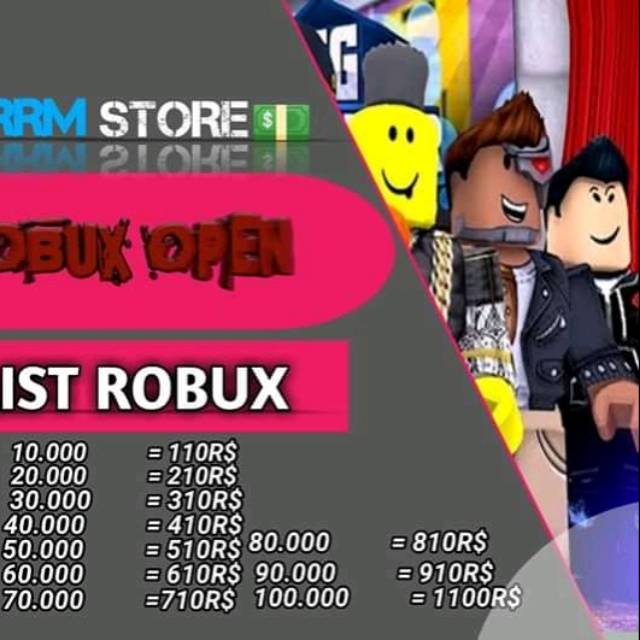 Robux Termurah Shopee Indonesia - 90 000 000 robux 90k