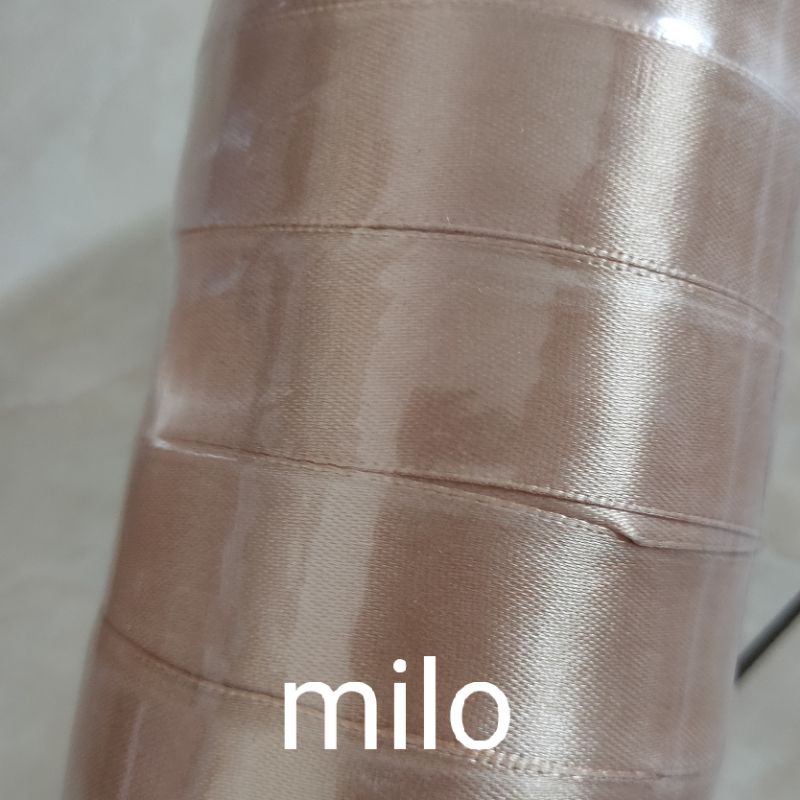 Pita Satin 1&quot; / Pita Satin 2,5cm per roll, Pita satin 1 inch Monokrom series