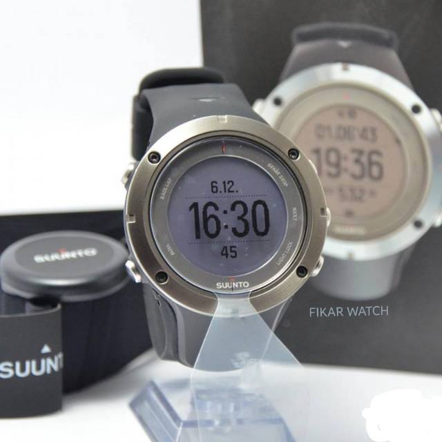 Jam Tangan Pria Suunto Ambit 3 Peak Sapphire HR Digital Rubber Original