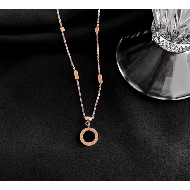 Kalung Titanium Wanita Rosegold