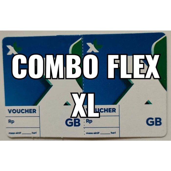 Voucher XL Combo Flex paket XL (4+)