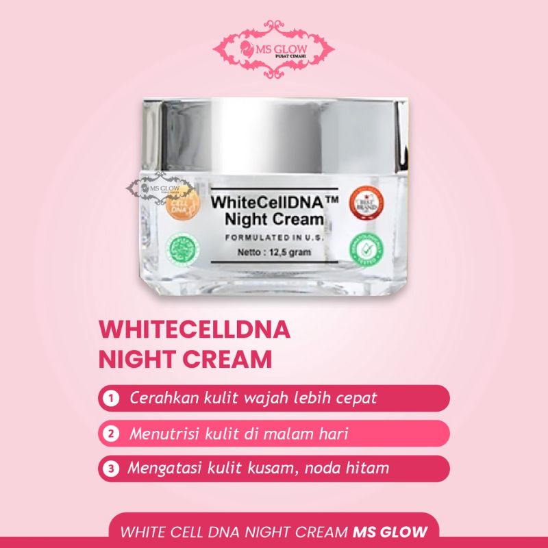 Ms Glow WhiteCell DNA Night Cream