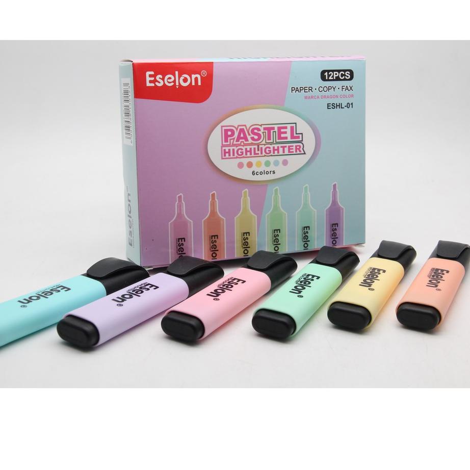 

ら 12 PCS/ 1 LUSIN Stabilo / Stabilo pastel / Highlighter / Stabilo Eselon ESHL-01/ Vanco 515 ゕ