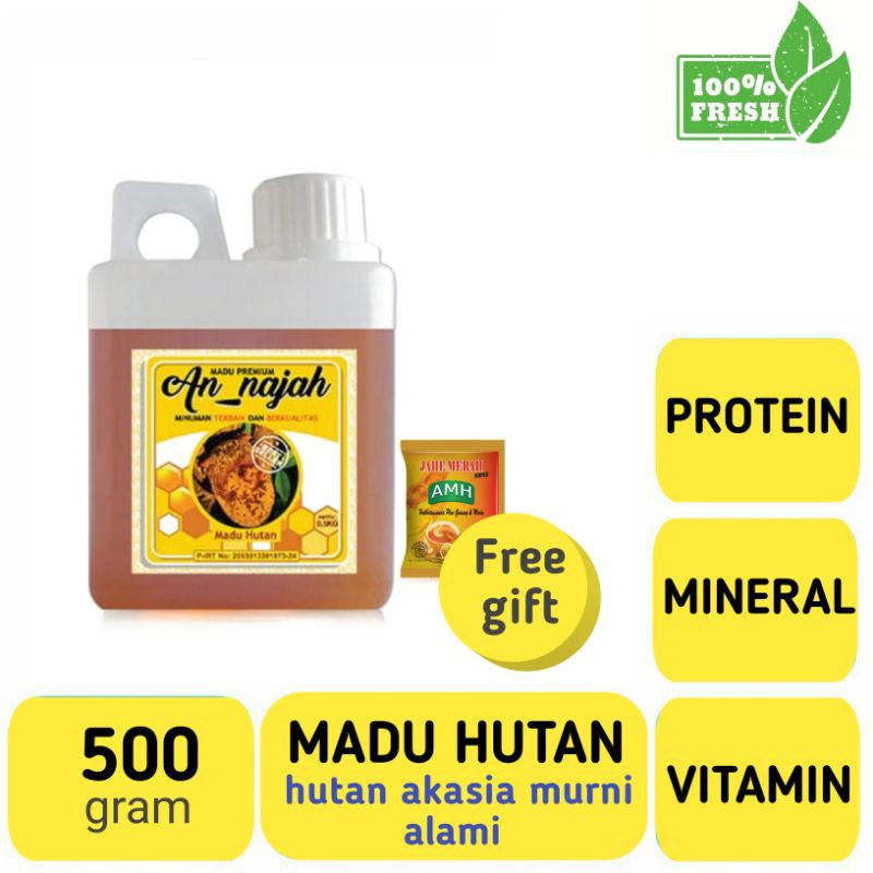 MADU HUTAN AKASIA PREMIUM ASLI kadar air 20%