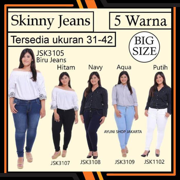 Termurah Celana Jeans Wanita Jumbo Jsk73 Celana Levis Wanita Murah Original