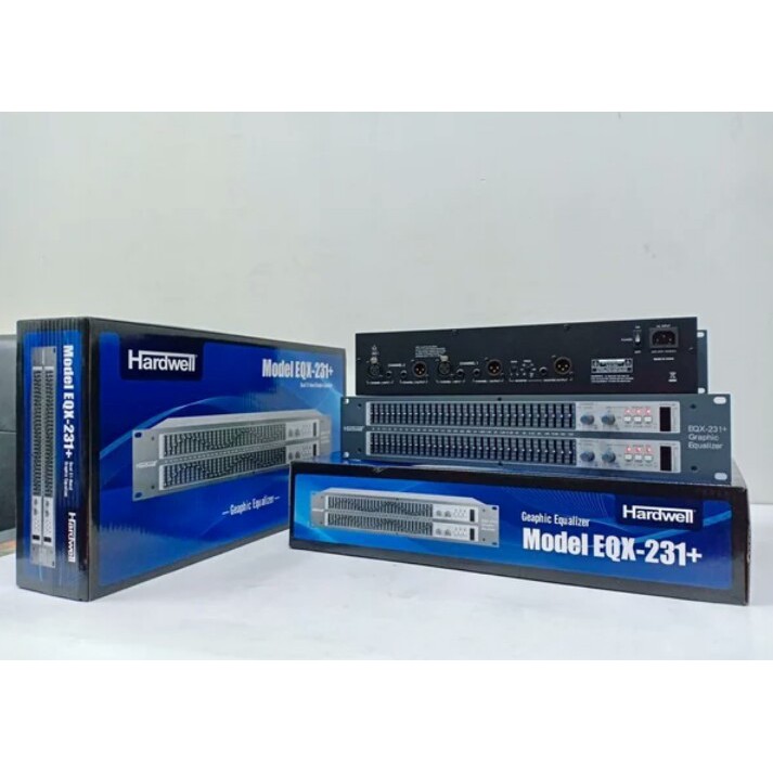 Equalizer Hardwell EQX 231+ / EQX231+ / EQX 231 + Original Best Seller