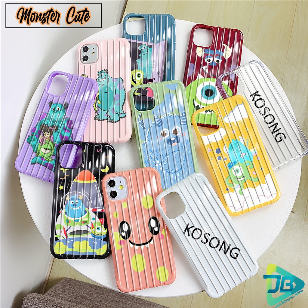 Softcase MONSTER CUTE Realme C1 C2 C3 U1 2 Pro 3 Pro 5 5i 5s 6 Pro X Xt C11 C12 C15 NARZO JB2929