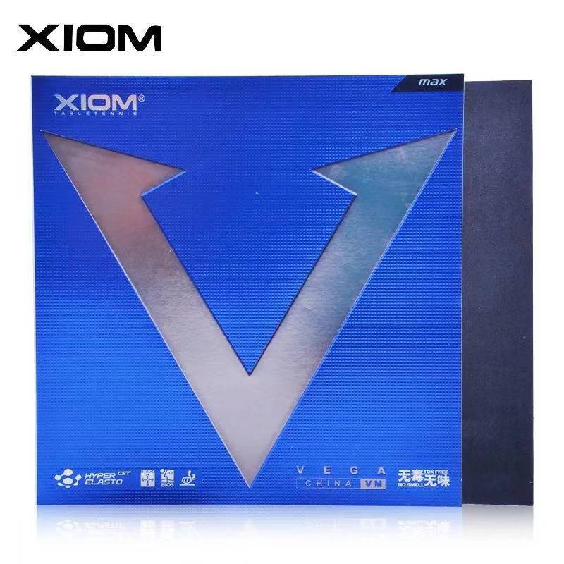 Xiom Vega China VM - Black - Rubber Pingpong/Karet Pingpong Tenis Meja