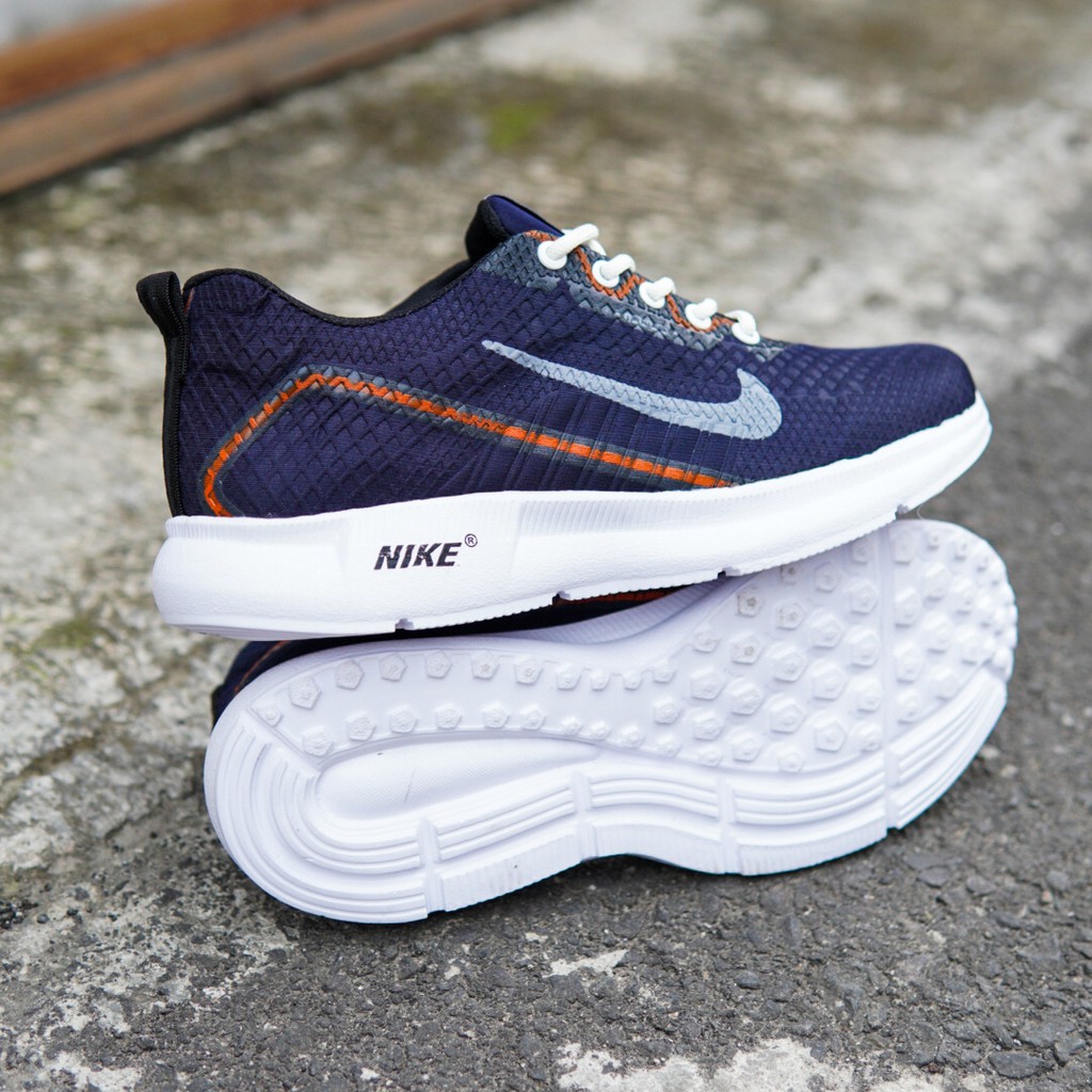 MS - COD Sepatu Sneakers Olahraga Pria Nike Ultra Navy Kasual Sport Cowok Dewasa Jogging Running