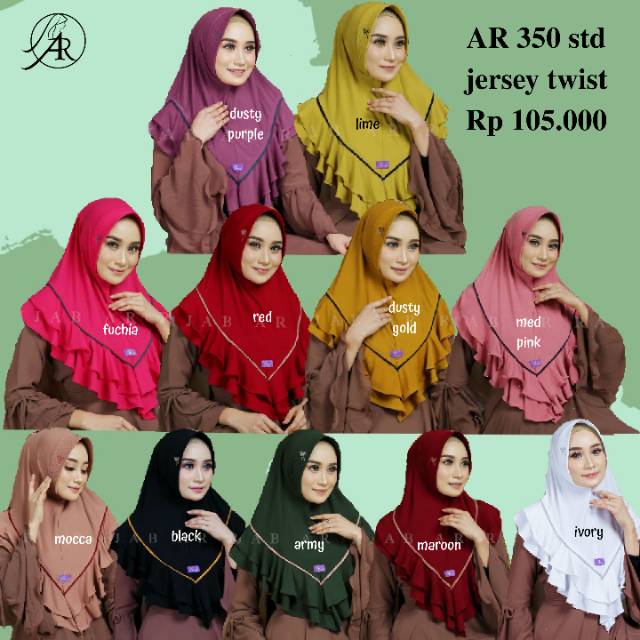 Hijab arrafi AR 350 standar new arrival hijab instan | INAYAHHIJAB-7