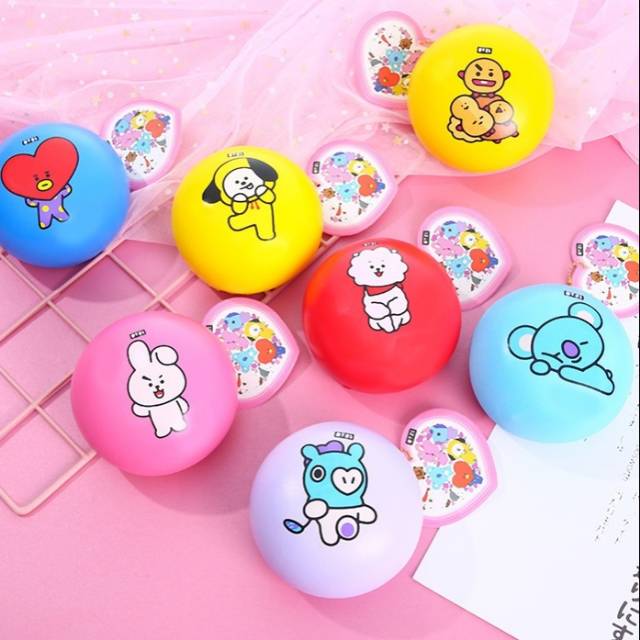 Jumbo Squishy BT21 BTS Boyband Korea License Termurah dengan Tag