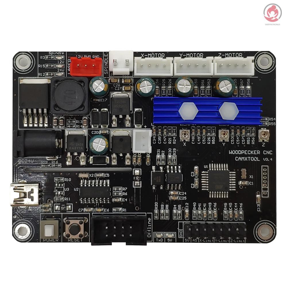 Grbl 3-axis Papan Kontrol Cnc Grbl Untuk Mesin Ukir