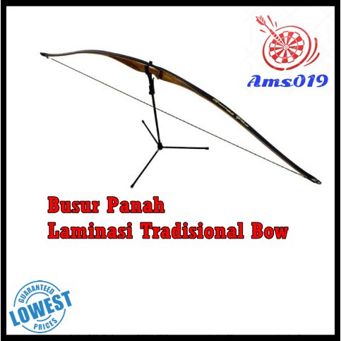 Busur Panah Laminasi Tradisional Bow