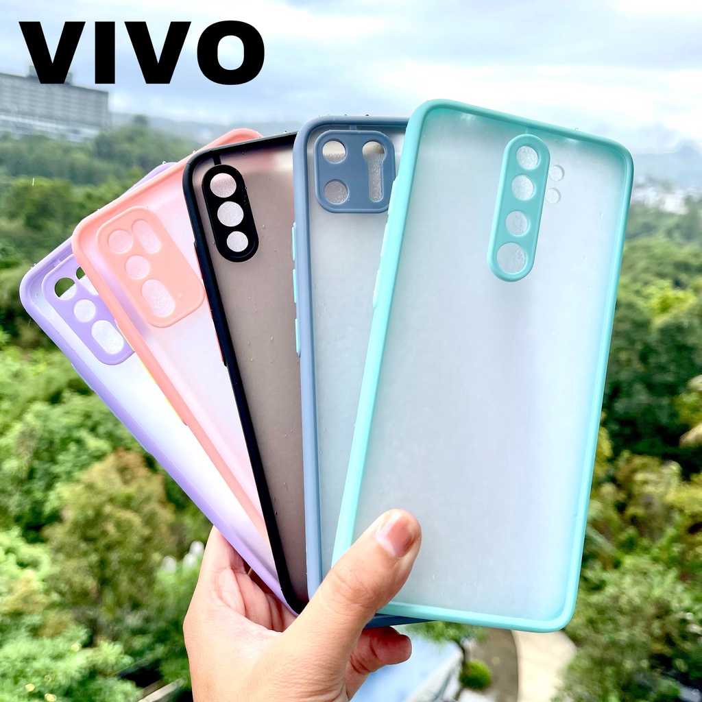 Soft Case Vivo V15 Y20 Y12i Y15 Y17 Y11 Y71 Y81 Y91C Y91 Y93 Y95 Z1 PRO -Slim Hybrid Full Campro