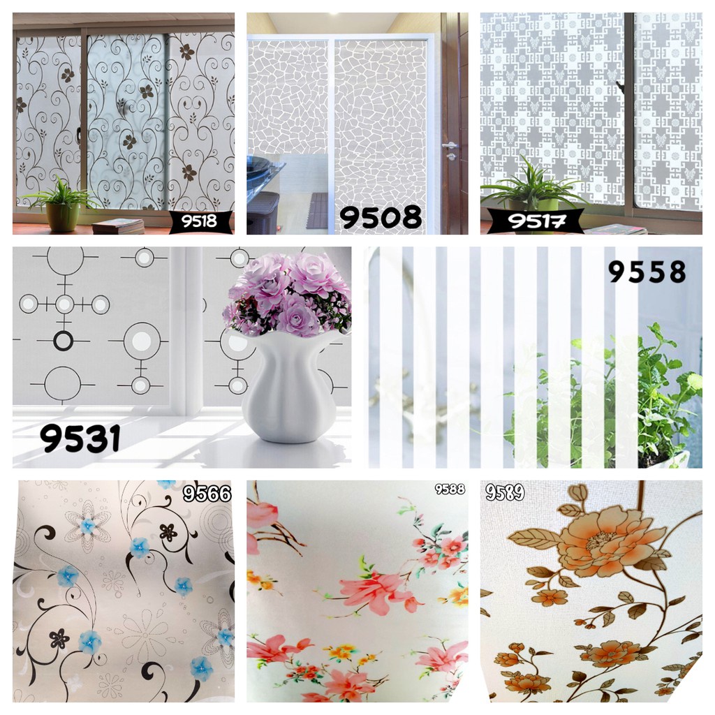 rumah_kita2020 Wallpaper Kaca Ukuran 1M Film Pelapis Motif Sandblast Jendela Anti Panas 45cmX1m Stiker Kaca Sandblast Polos Sticker Kaca Sunblast SUNGLASS PELAPIS KACA JENDELA CUCI GUDANG STIKER KACA TERBARU UNTUK MEMPERCANTIK JENDELAH RUMAH