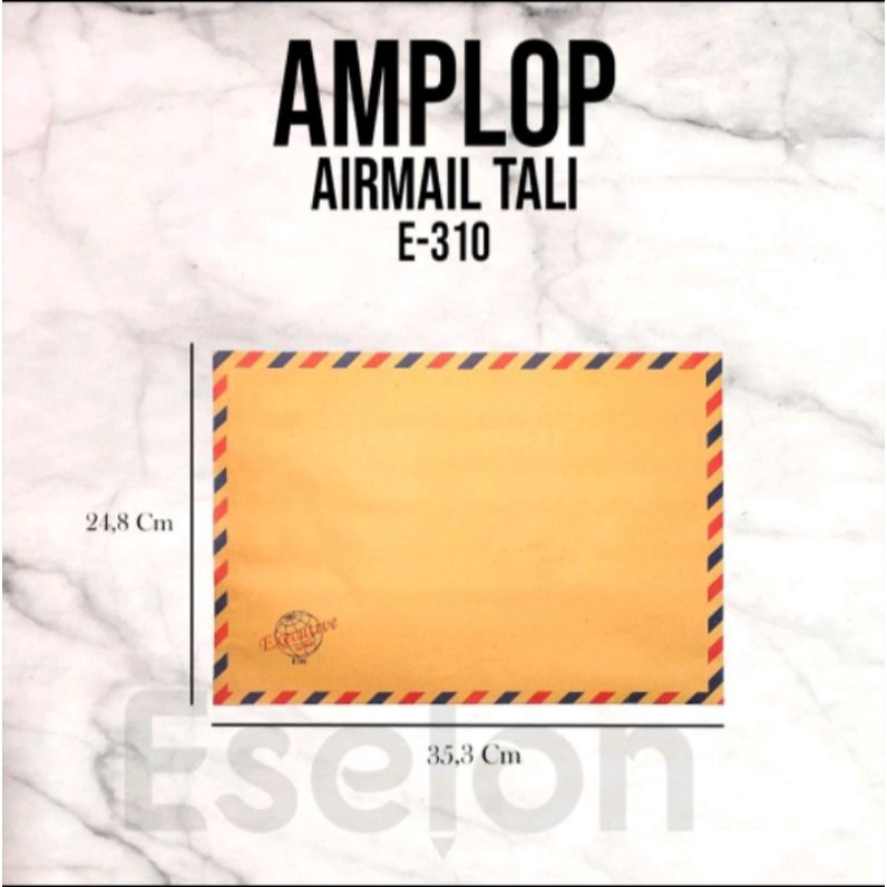 

Amplop Coklat Tali Executive E-310 / 1pcs Amplop lamaran kerja