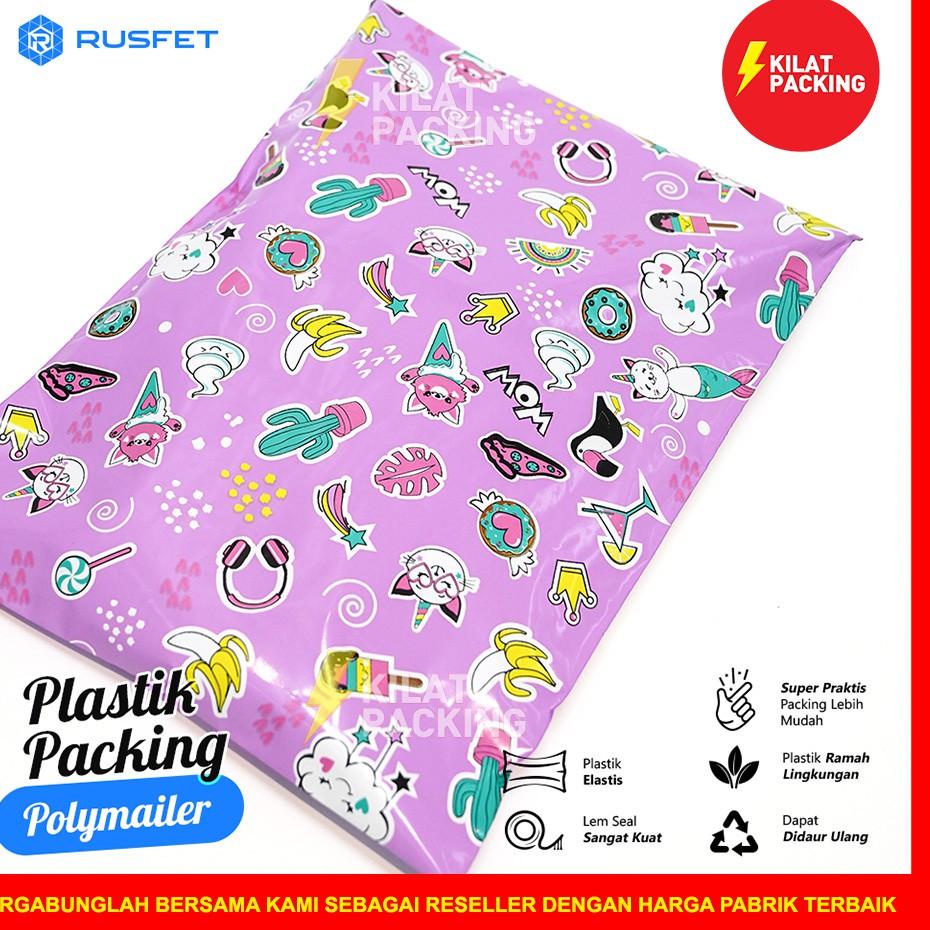 

Paling Istimewa POLYMAILER MOTIF PREMIUM / CANDY ICE 25CM X 33CM / AMPLOP PLASTIK PACKING RUSFET MURAH - PACK