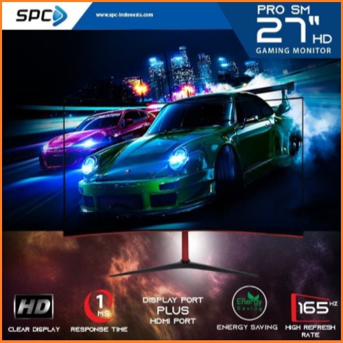 LED Gaming Monitor SPC CURVED Pro SM-27 Inch Full HD