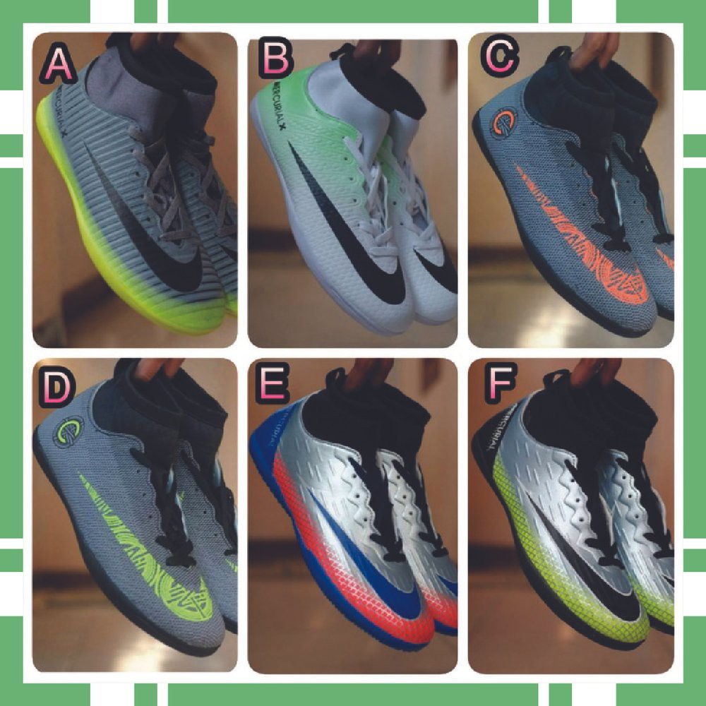 terlaris sepatu futsal nike impor nike hypervenom mercurial cr7 pria