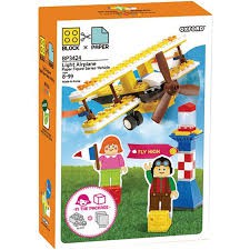 Lego Brick Oxford BP 3424 - Light Airplane - Oxford Original High Quality