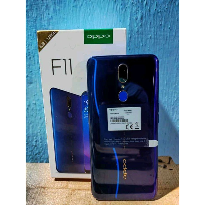 Oppo F11 4/128 Fullset Second | Shopee Indonesia