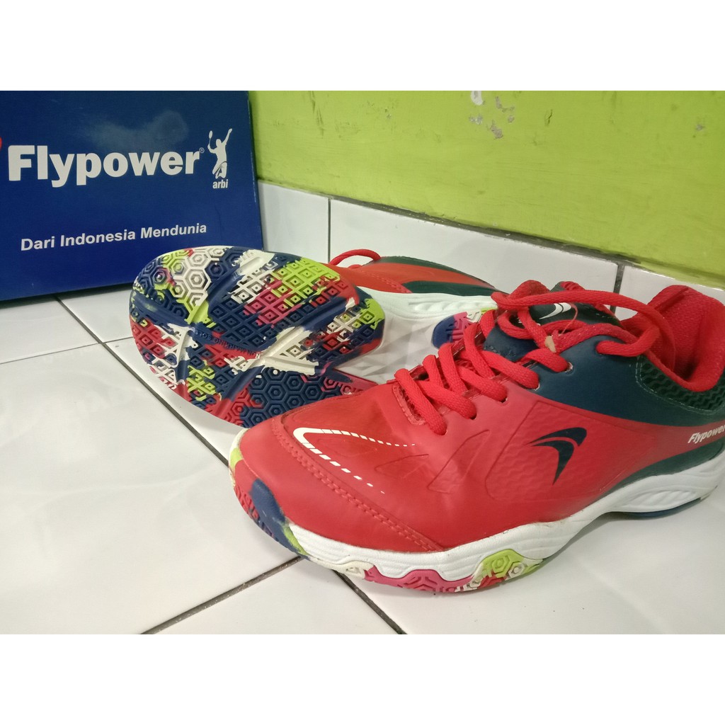 Sepatu Badminton Flypower Losari 03 size 39