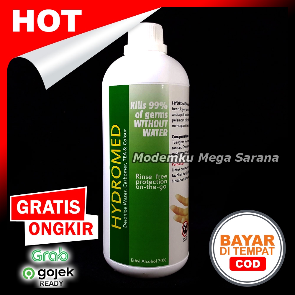 Hydromed Hand Sanitizer Gel 1 Liter Jogja