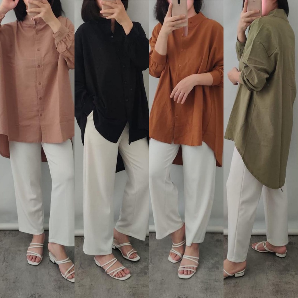 KEMEJA OVERSIZE LD 140 KEMEJA JUMBO LD140 KEMEJA BIGSIZE LD140