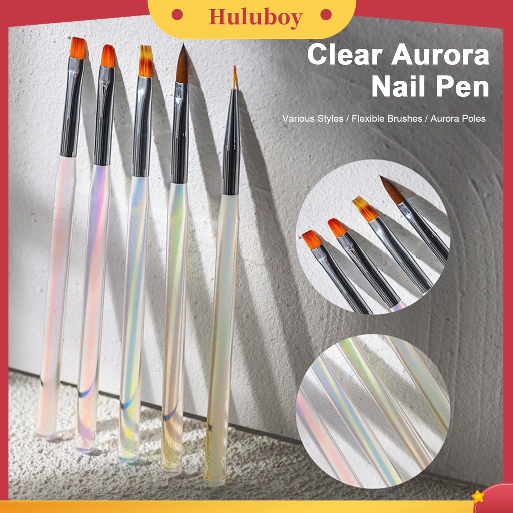 Huluboy Huluboy♡ Pen Liner Gambar Aplikasi Nail Art Untuk Kecantikan