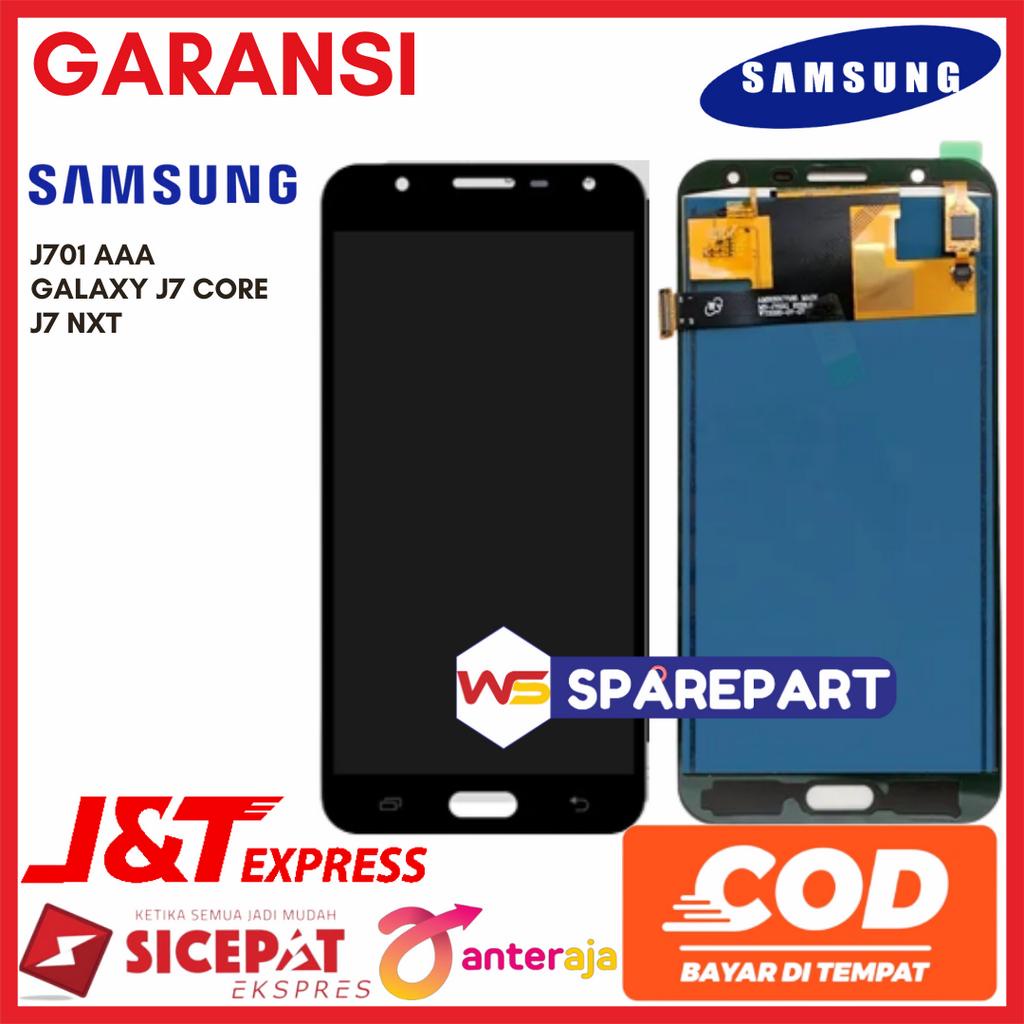 LCD SAMSUNG J701 / J7 CORE / J7 NXT - ORIGINAL FULLSET TOUCHSCREEN