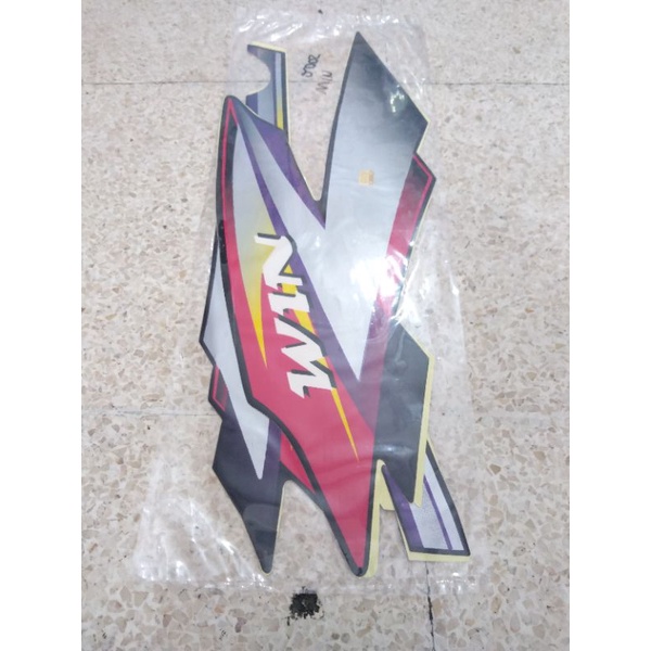 striping win 100 2005 striping lis stiker standar original Honda win 100 2005