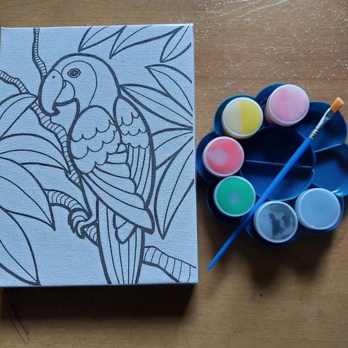 

Paket Hemat Kanvas Lukis Anak Murah Art Craft Goodie bag Hampers