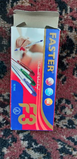 Pulpen / Bulpen faster c600 Isi 12 pcs