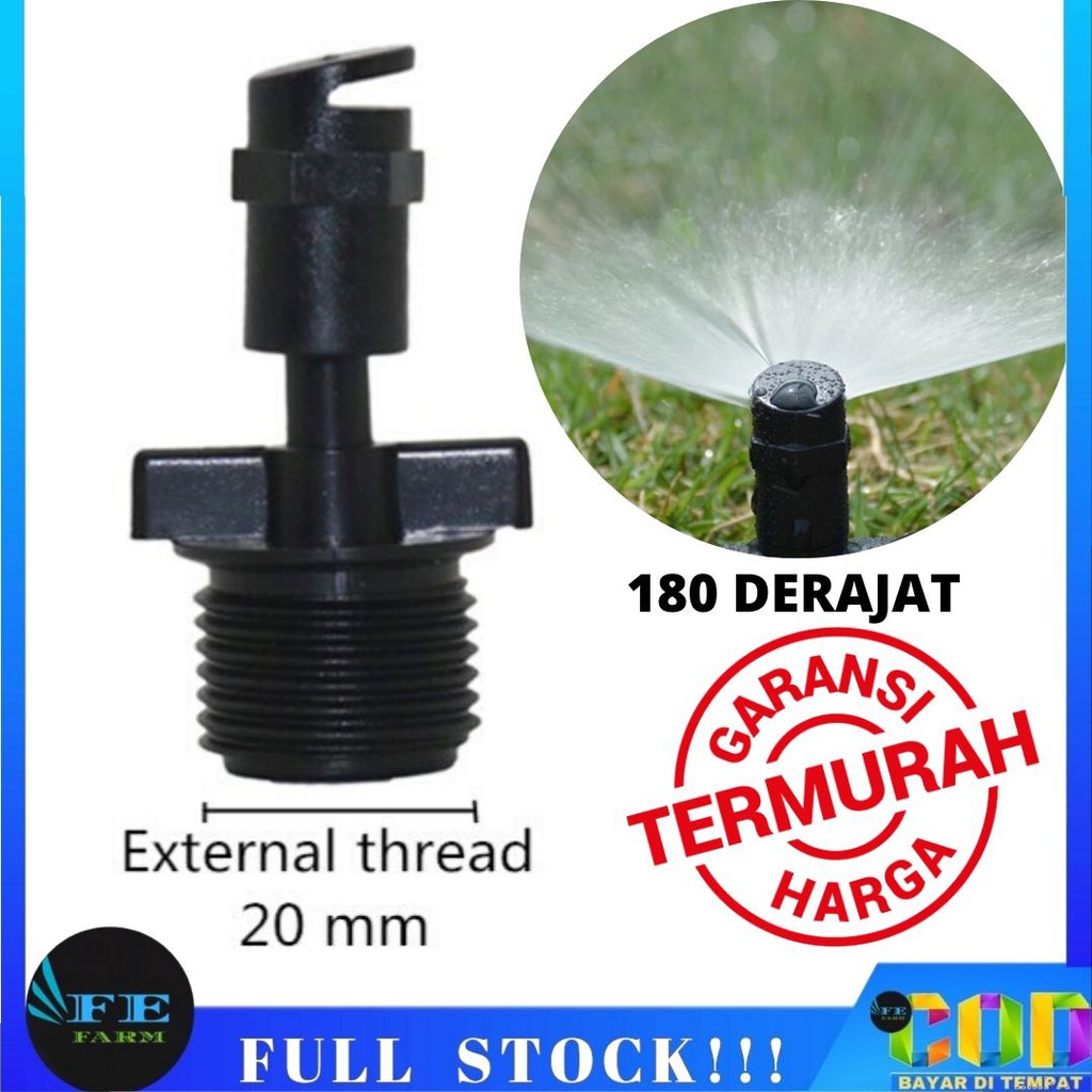 SPRINKLER SPRAYER MIKRO 180 DERAJAT ALAT SIRAM TAMAN  PERALATAN BERKEBUN FEFARM