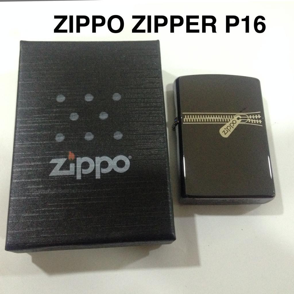 ZIPPO MATTE KW SUPER BLACK ICE ZIPPER P16 MOTIF MANCIS PEMANTIK LIGHTER MURAH