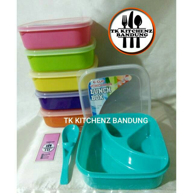 Lunch box - Kotak makan - Tempat makan - Tempat nasi bekal - Kotak nasi bekal -  Misting