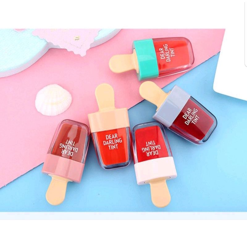 Etude House Dear Darling Ice Cream Gel Lip Tint / Dear Darling Water Gel Tint Ice Cream / Liptint Etude Ice Cream