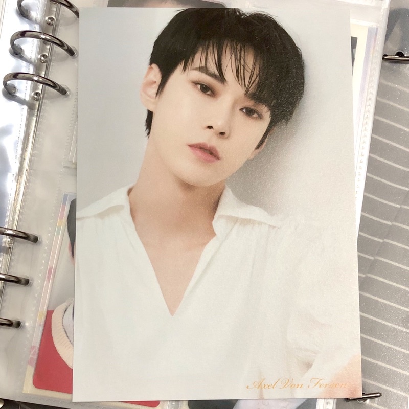 postcard doyoung nct marie antoinette fersen axel von fersen musical drama