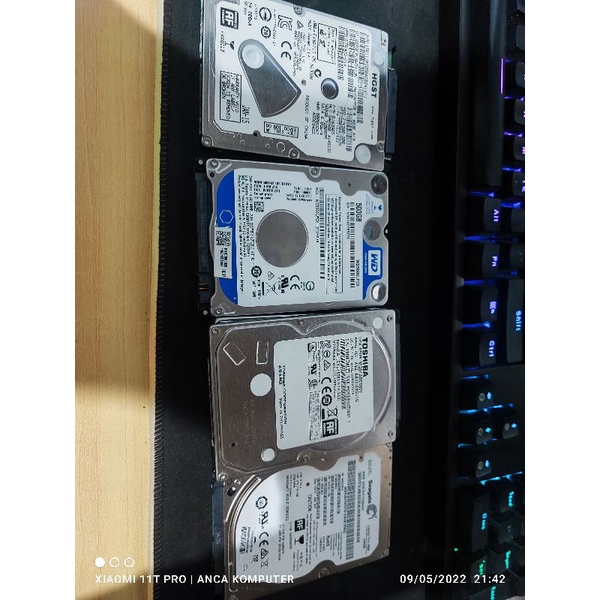 hardisk laptop 500gb sentinel 100/100