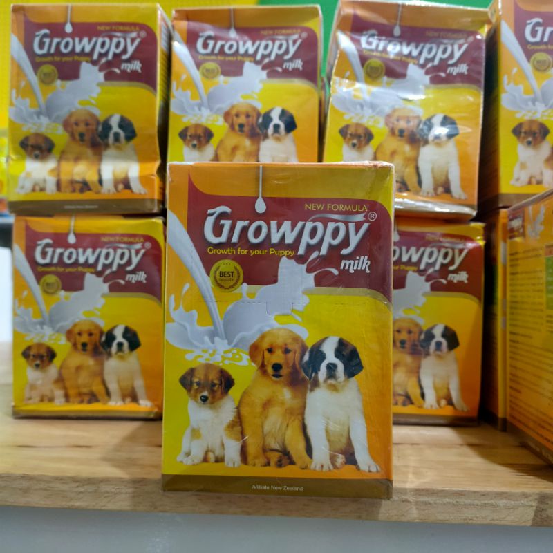 susu puppy anjing growppy 1 box 300gr / susu anjing / susu anak anjing