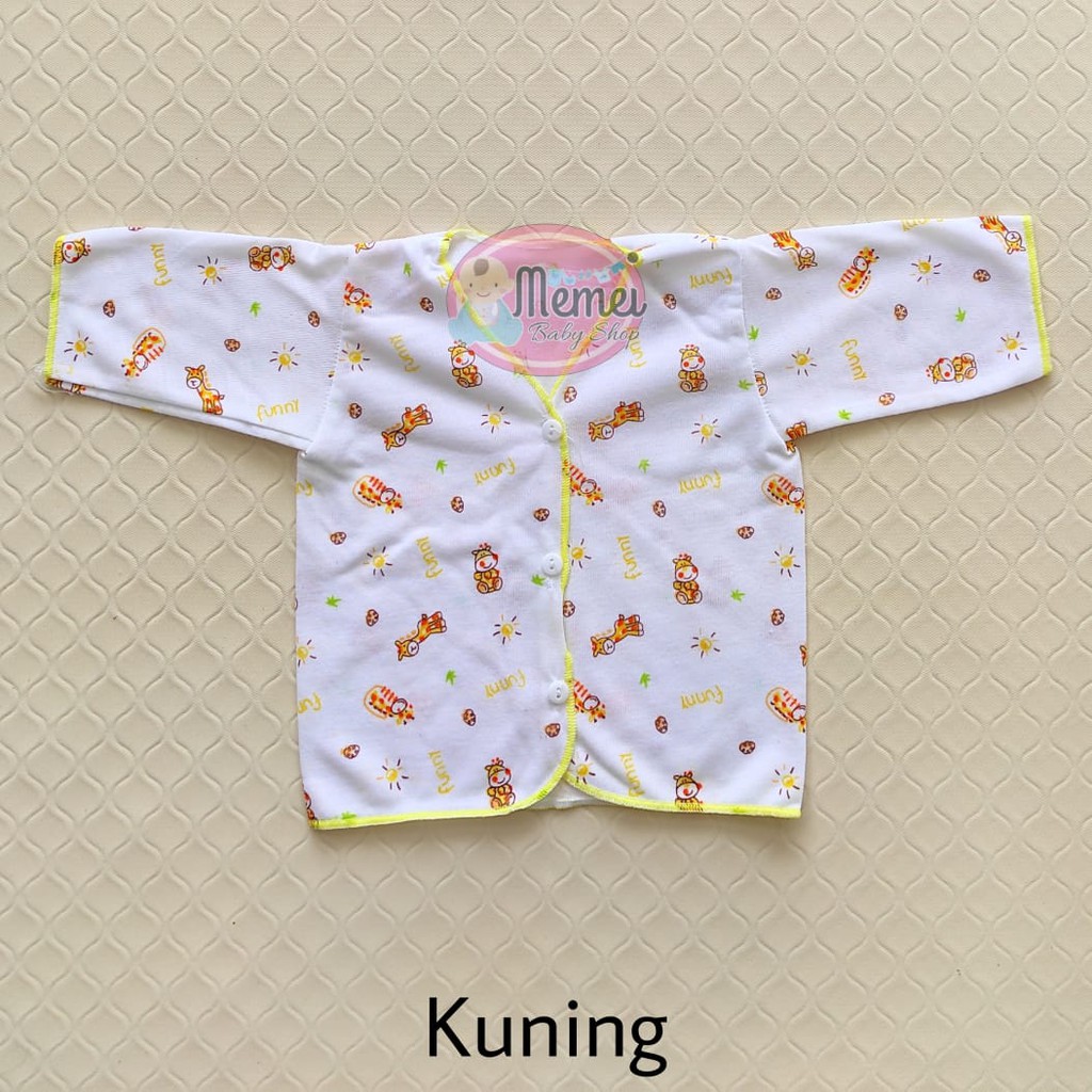 Baju bayi panjang DOUBLE KNIT halus lembut perlengkapan bayi lahir