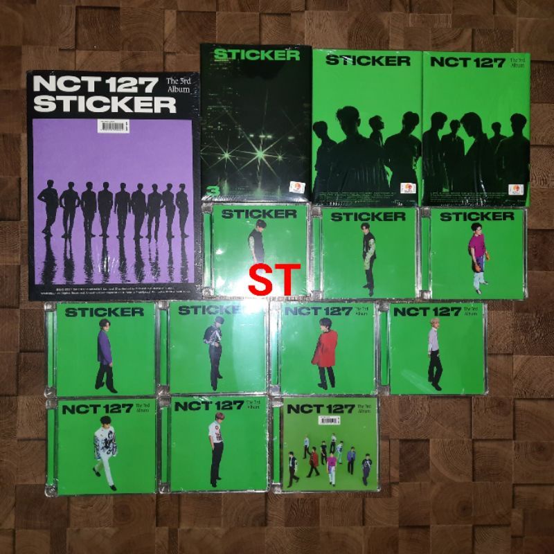 Jual NCT 127 3rd Album [STICKER] Photobook Soul City Sticky A Sticky B ...