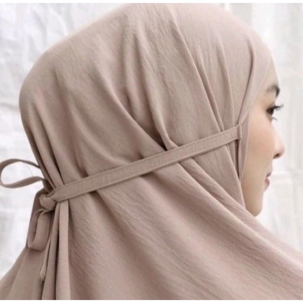 Bergo Crinckle  Airflow Premium / Hijab bergo Maryam 90x100 CM