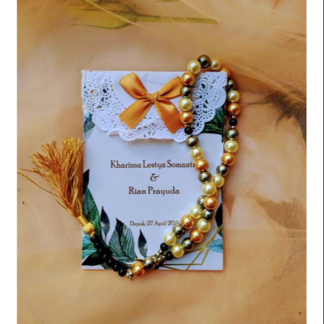 

paket souvenir tasyakuran (tasbih)