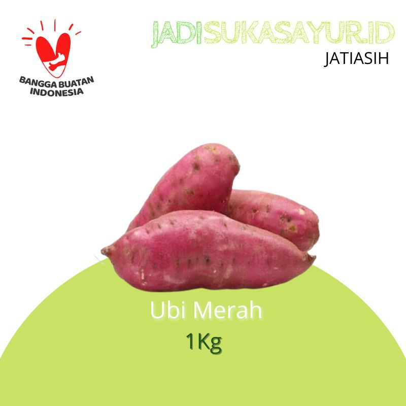 

Ubi Merah / Ubi Jalar / Umbi 1kg - Sayur Segar Bekasi