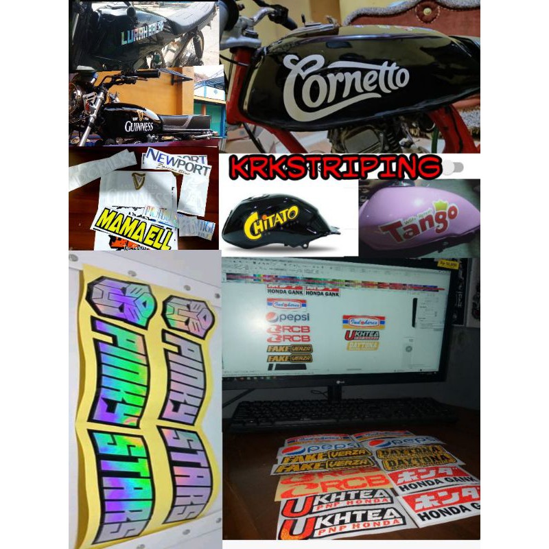 

cutting stiker nama
