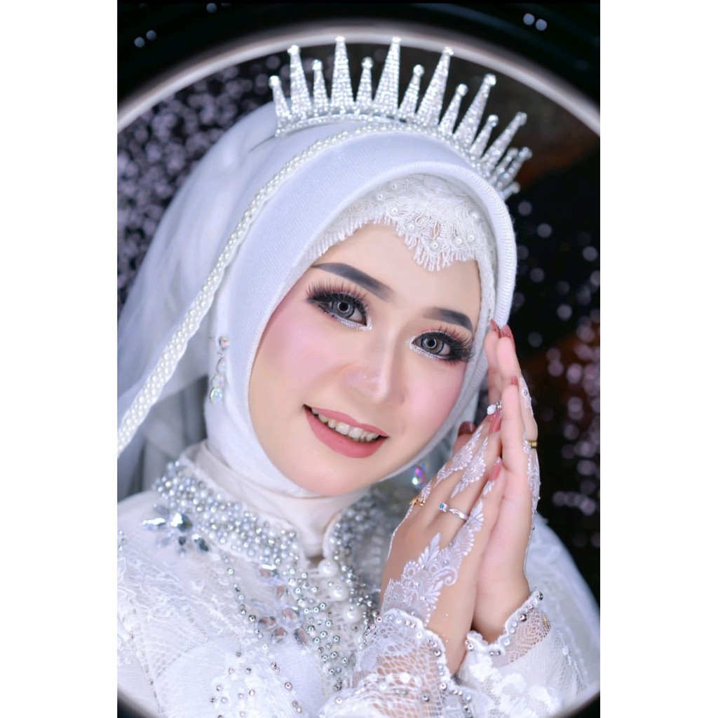 Pyramid Crown - Mahkota Pengantin Gold &amp; Silver - Wedding Bridal