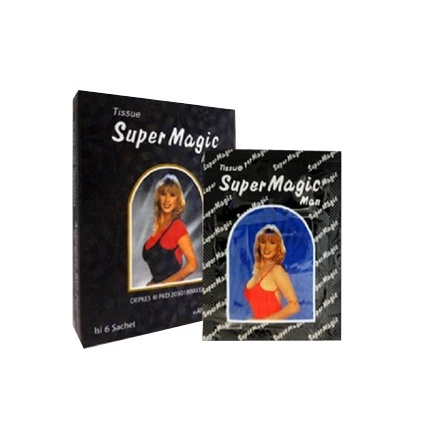Tisu Super Magic Man