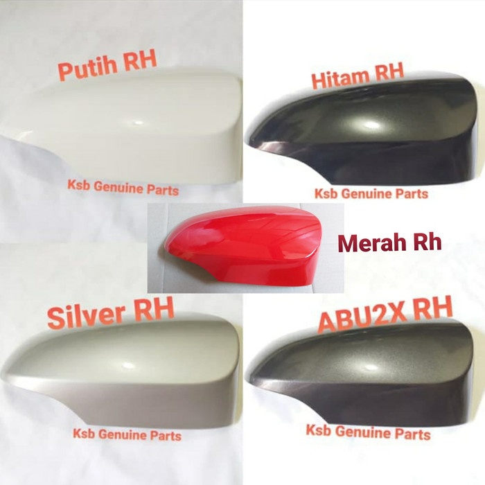 Mobil-Spion- Cover Caver Tutup Spion Kanan Rh Toyota Calya Sigra Original Asli - Putih -Spion-Mobil.